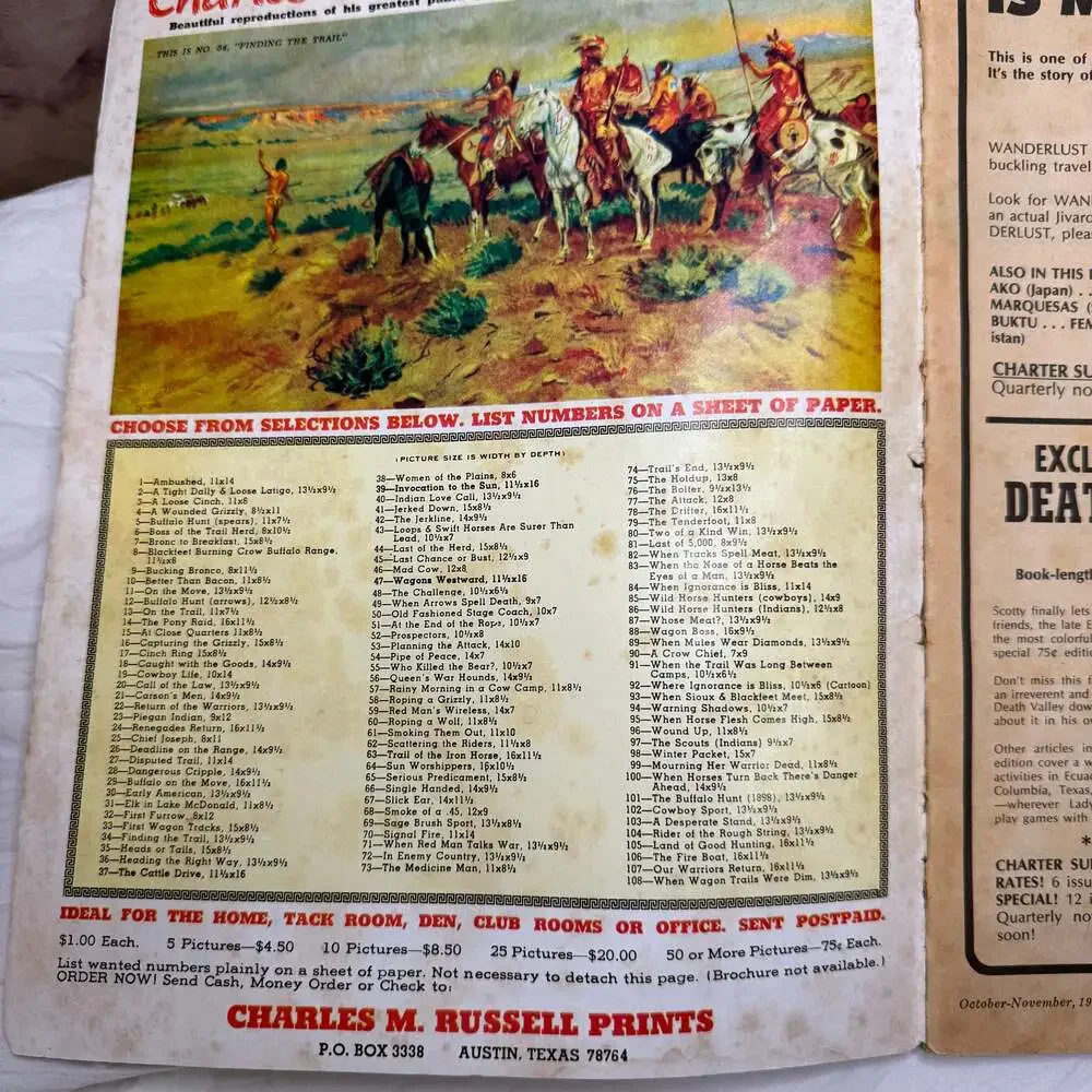 Frontier Times Magazine: November 1974 *SPECIAL‎ INDIAN STORY